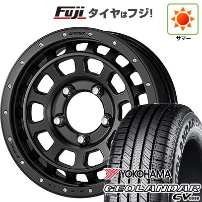 ジムニー 夏タイヤ ホイール4本セット 175/80R16 ヨコハマ ジオランダー CV G058 WORK ワーク クラッグ ティーグラビック SHADOW EDITION 16インチ