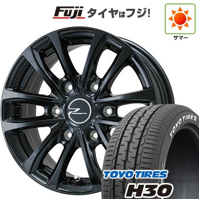 【新品】ハイエース200系 夏タイヤ ホイール4本セット 195/80R15 107/105N トーヨー H30 ウェッズ プロディータ HC【限定】 15インチ