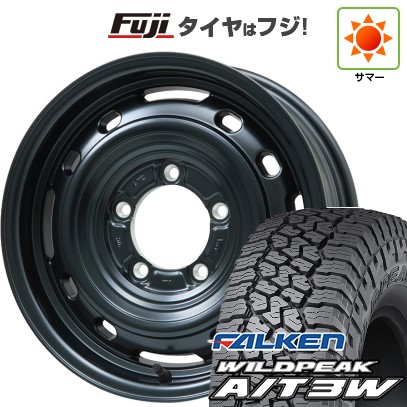 【新品】ジムニー 夏タイヤ ホイール4本セット 175/80R16 ファルケン ワイルドピーク A/T3W レアマイスター LMG OFF-STYLE 2 (マットブラック) 16インチ