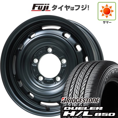 【新品】ジムニー 夏タイヤ ホイール4本セット 175/80R16 ブリヂストン デューラー H/L850 レアマイスター LMG OFF-STYLE 2 (マットブラック) 16インチ