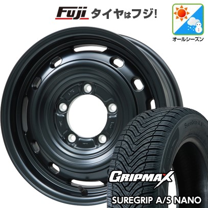 【新品】ジムニー オールシーズンタイヤ ホイール4本セット 175/80R16 グリップマックス シュアグリップ オールシーズン ナノ(限定) レアマイスター LMG OFF-STYLE 2  16インチ