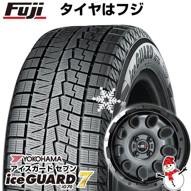 【新品 軽自動車】タフト ソリオ スタッドレスタイヤ ホイール4本セット 165/65R15 ヨコハマ アイスガード7 セブンIG70 レアマイスター LMG CS-9 15インチ(送料無料)