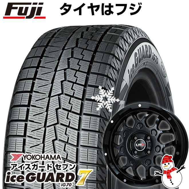 【新品 軽自動車】タフト ソリオ スタッドレスタイヤ ホイール4本セット 165/65R15 ヨコハマ アイスガード7 セブンIG70 レアマイスター LMG MS-9W 15インチ(送料無料)