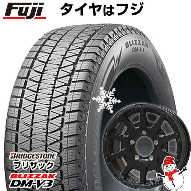 【新品】ジムニー スタッドレスタイヤ ホイール4本セット 175/80R16 ブリヂストン ブリザック DM-V3 DMV3 OZ SPARCO ダカール【限定】 16インチ(送料無料)