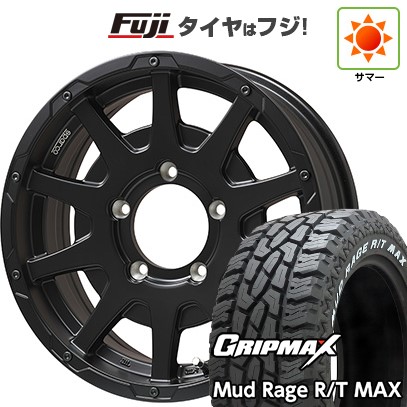 ジムニー 夏タイヤ ホイール4本セット 185/85R16 グリップマックス マッドレイジR/T MAX RWL(限定) OZ SPARCO ダカール【限定】 16インチ