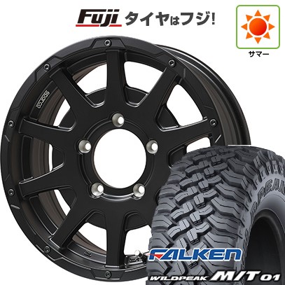 ジムニー 夏タイヤ ホイール4本セット 185/85R16 ファルケン ワイルドピーク M/T01 OZ SPARCO ダカール【限定】 16インチ