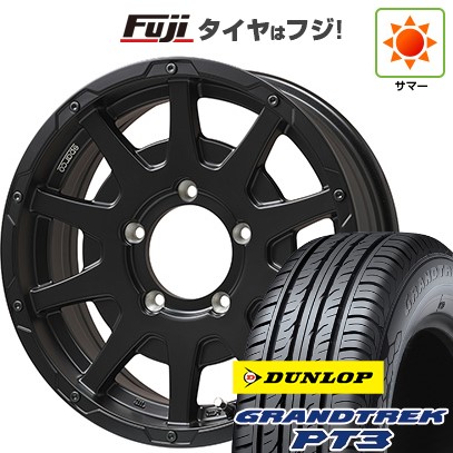 ジムニーシエラ/ジムニーノマド 夏タイヤ ホイール4本セット 215/70R16 ダンロップ グラントレック PT3 OZ SPARCO ダカール【限定】 16インチ
