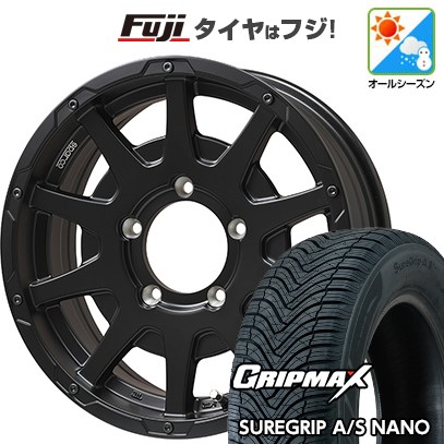 ジムニー オールシーズンタイヤ ホイール4本セット 175/80R16 グリップマックス シュアグリップ オールシーズン ナノ(限定) OZ SPARCO ダカール【限定】 16インチ