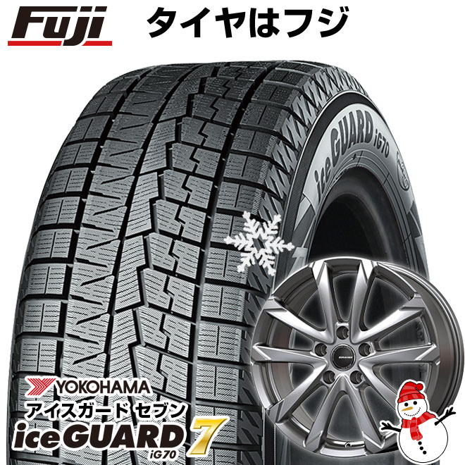 【新品】40系アルファード/ヴェルファイア用 スタッドレスタイヤ ホイール４本セット 225/65R17 ヨコハマ アイスガード7 セブンIG70 コーセイ クレイシズ GC36F トヨタ車専用 17インチ(送料無料)