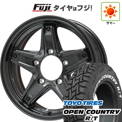 プラド/ハイラックス/トライトン(GSR) 夏タイヤ ホイール4本セット 265/65R17 トーヨー オープンカントリー R/T RWL/RBL レアマイスター LMG エトナ(ディープグレー) 17インチ