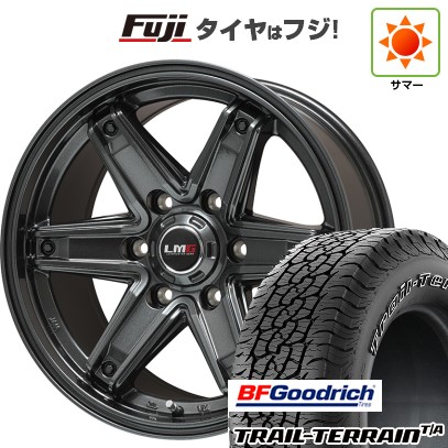 プラド/ハイラックス/トライトン(GSR) 夏タイヤ ホイール4本セット 265/65R17 BFグッドリッチ トレールテレーンT/A ORWL レアマイスター LMG エトナ(ディープグレー) 17インチ