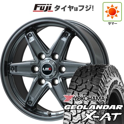 ランクル300 夏タイヤ ホイール4本セット 265/65R18 ヨコハマ ジオランダー X-AT G016 レアマイスター LMG エトナ(ディープグレー) 18インチ