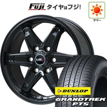 ランクル300 夏タイヤ ホイール4本セット 265/65R18 ダンロップ グラントレック PT5 レアマイスター LMG エトナ(マットブラック) 18インチ