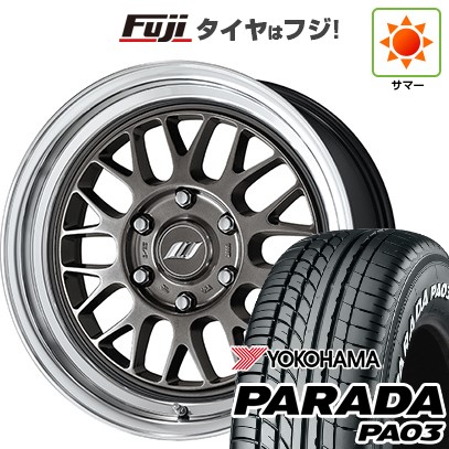 ハイエース200系 夏タイヤ ホイール4本セット 215/60R17 109/107S ヨコハマ PARADA PA03 ホワイトレター WORK ワーク XTRAP M1HC 17インチ