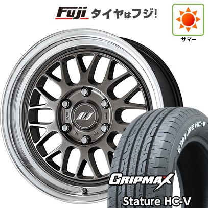 ハイエース200系 夏タイヤ ホイール4本セット 225/50R18 107/105T グリップマックス スタチャー HC-V RWL（限定） WORK ワーク XTRAP M1HC 18インチ