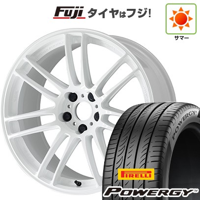 シビック(FL系 FK系)等 夏タイヤ ホイール4本セット 235/35R19 ピレリ パワジー WORK ワーク エモーション ZR7 19インチ