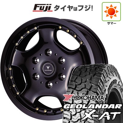 【新品】ハイエース200系 夏タイヤ ホイール4本セット 215/65R16 109/107Q ヨコハマ ジオランダー X-AT G016 OWL ウェッズ ノヴァリス アセット D1 16インチ