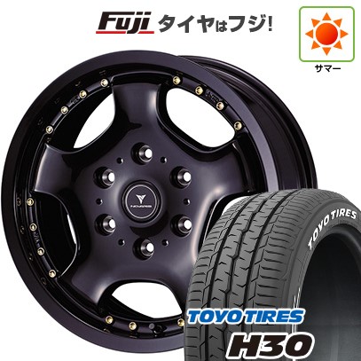 【新品】ハイエース200系 夏タイヤ ホイール4本セット 215/65R16 109/107R トーヨー H30 ウェッズ ノヴァリス アセット D1 16インチ