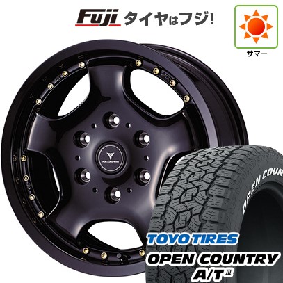 【新品】ハイエース200系 夏タイヤ ホイール4本セット 215/65R16 109/107R トーヨー オープンカントリー A/T III RWL/RBL ウェッズ ノヴァリス アセット D1 16インチ