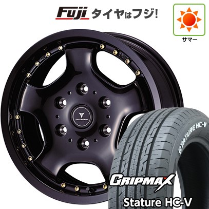 【新品】ハイエース200系 夏タイヤ ホイール4本セット 215/65R16 109/107S グリップマックス スタチャー HC-V RWL(限定) ウェッズ ノヴァリス アセット D1 16インチ