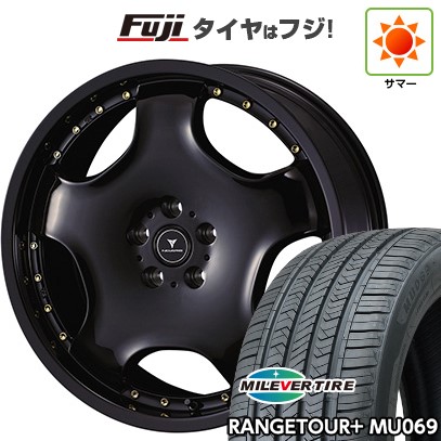 【新品】40系アルファード/ヴェルファイア用 夏タイヤ ホイール4本セット 245/45R20 ミレバー レンジツアープラスMU069（限定） ウェッズ ノヴァリス アセット D1 20インチ