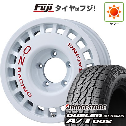 ジムニー 夏タイヤ ホイール4本セット 175/80R16 ブリヂストン デューラー A/T002 RBL OZ ラリーレーシング 16インチ