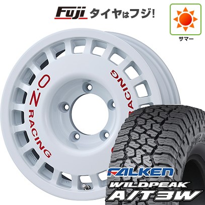 ジムニー 夏タイヤ ホイール４本セット 175/80R16 ファルケン ワイルドピーク A/T3W OZ ラリーレーシング 16インチ