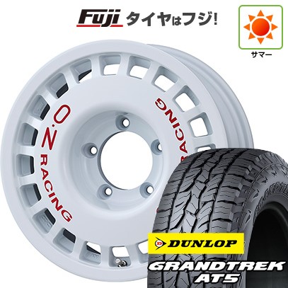 ジムニーシエラ/ジムニーノマド 夏タイヤ ホイール４本セット 215/70R16 ダンロップ グラントレック AT5 OZ ラリーレーシング 16インチ