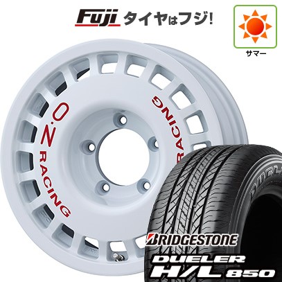 ジムニー 夏タイヤ ホイール4本セット 175/80R16 ブリヂストン デューラー H/L850 OZ ラリーレーシング 16インチ