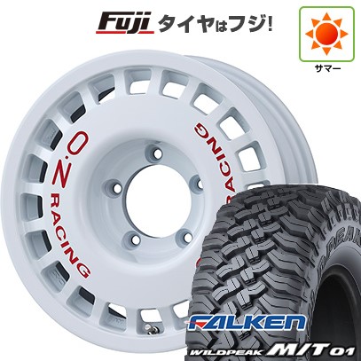 ジムニー 夏タイヤ ホイール４本セット 185/85R16 ファルケン ワイルドピーク M/T01 OZ ラリーレーシング 16インチ