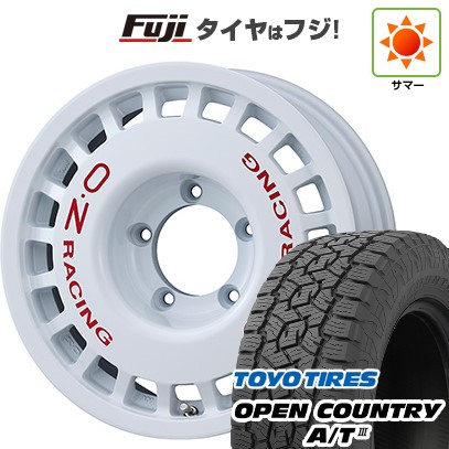 ジムニーシエラ/ジムニーノマド 夏タイヤ ホイール4本セット 215/70R16 トーヨー オープンカントリー A/T III RBL OZ ラリーレーシング 16インチ