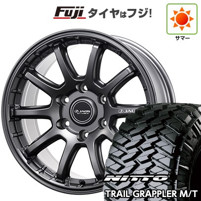 プラド/ハイラックス 夏タイヤ ホイール4本セット 265/70R17 ニットー トレイルグラップラー M/T ジャオス トライブクロス 17インチ