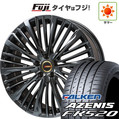 【新品】40系アルファード/ヴェルファイア用 夏タイヤ ホイール4本セット 245/45R20 ファルケン アゼニス FK520L プレミックス MER-X BMC(平座ナット) 20インチ