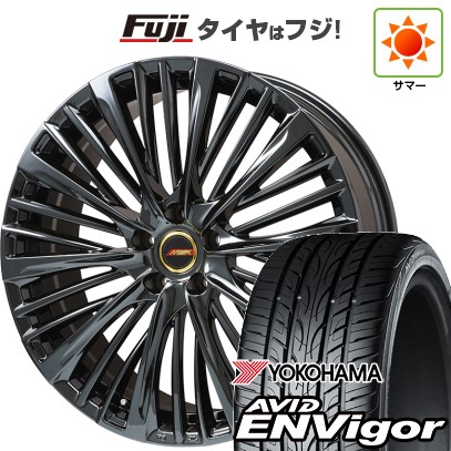 【新品】40系アルファード/ヴェルファイア用 夏タイヤ ホイール4本セット 245/45R20 ヨコハマ エイビッド エンビガーS321 プレミックス MER-X BMC(平座ナット) 20インチ