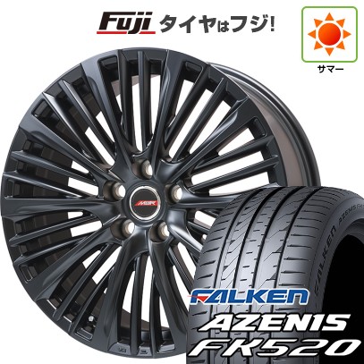 【新品】40系アルファード/ヴェルファイア用 夏タイヤ ホイール4本セット 245/45R20 ファルケン アゼニス FK520L プレミックス MER-X マットブラック(平座ナット) 20インチ