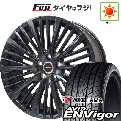 【新品】40系アルファード/ヴェルファイア用 夏タイヤ ホイール4本セット 245/45R20 ヨコハマ エイビッド エンビガーS321 プレミックス MER-X マットブラック(平座ナット) 20インチ