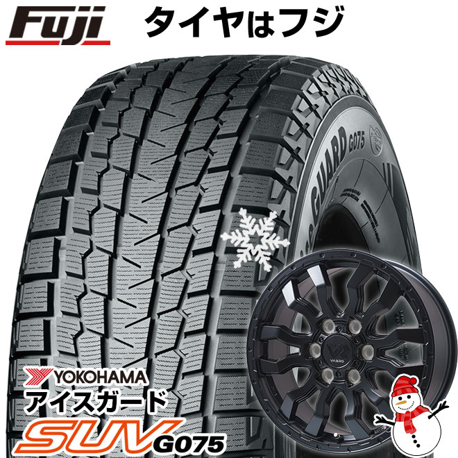 【新品】ランクル300/ランクル250 スタッドレスタイヤ ホイール4本セット 265/65R18 ヨコハマ アイスガード SUV G075 トピー ヴァブロ RR-01【限定】 18インチ(送料無料)