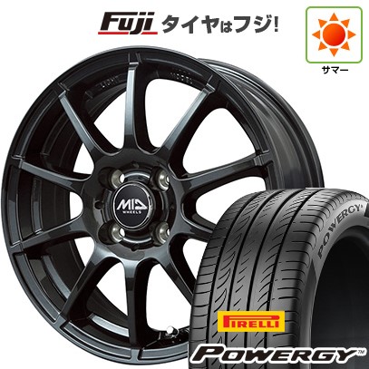 【新品 軽自動車】N-BOX タント スペーシア 夏タイヤ ホイール４本セット 165/55R15 ピレリ パワジー MID シュナイダー スタッグ ストロングガンメタ 15インチ