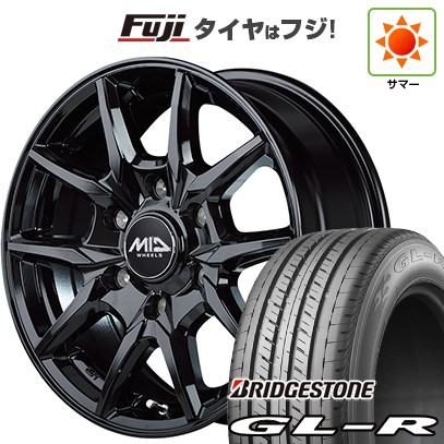 【新品】ハイエース200系 夏タイヤ ホイール4本セット 215/65R16 109/107R ブリヂストン GL-R MID ロードマックス KG25 16インチ