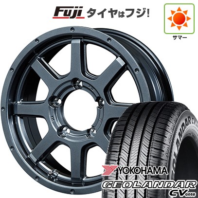 【新品】ジムニー 夏タイヤ ホイール4本セット 175/80R16 ヨコハマ ジオランダー CV G058 MID ロードマックス マッドライダー 16インチ