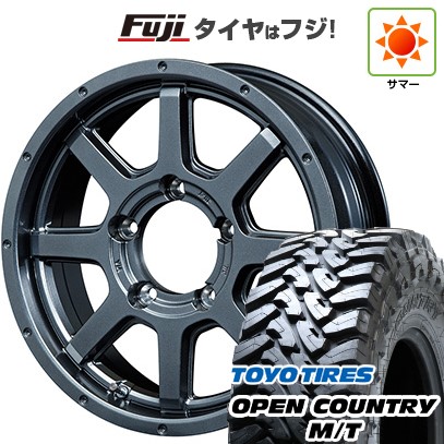 【新品】ジムニー 夏タイヤ ホイール４本セット 195/80R16 トーヨー オープンカントリー M/T MID ロードマックス マッドライダー 16インチ