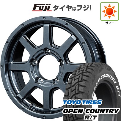 【新品】ジムニー 夏タイヤ ホイール４本セット 185/85R16 トーヨー オープンカントリー R/T RWL/RBL MID ロードマックス マッドライダー 16インチ