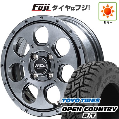 【新品 軽自動車】N-BOX タント スペーシア 夏タイヤ ホイール４本セット 155/65R14 トーヨー オープンカントリー R/T RBL MID ロードマックス マッドエージェント 14インチ