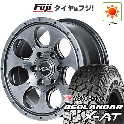【新品】ハイエース200系 夏タイヤ ホイール４本セット 215/65R16 109/107Q ヨコハマ ジオランダー X-AT G016 OWL MID ロードマックス マッドエージェント 16インチ