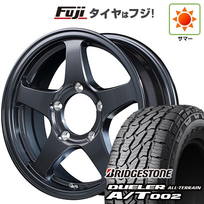 【新品】ジムニー 夏タイヤ ホイール4本セット 175/80R16 ブリヂストン デューラー A/T002 RBL MID オフパフォーマー RT-5N+2 16インチ