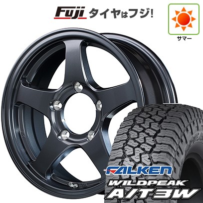 【新品】ジムニー 夏タイヤ ホイール４本セット 175/80R16 ファルケン ワイルドピーク A/T3W MID オフパフォーマー RT-5N+2 16インチ