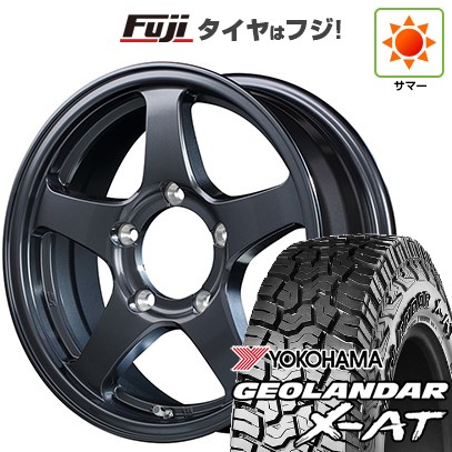 【新品】ジムニー 夏タイヤ ホイール4本セット 195/80R16 ヨコハマ ジオランダー X-AT G016 OWL MID オフパフォーマー RT-5N+2 16インチ