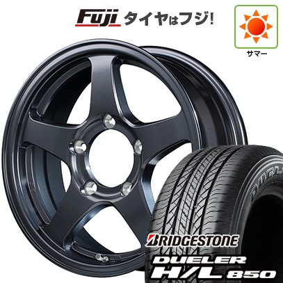【新品】ジムニー 夏タイヤ ホイール4本セット 175/80R16 ブリヂストン デューラー H/L850 MID オフパフォーマー RT-5N+2 16インチ