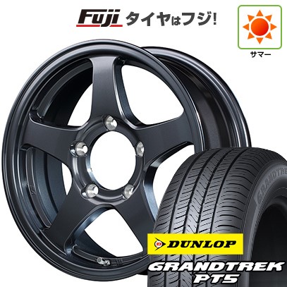 【新品】ジムニー 夏タイヤ ホイール４本セット 175/80R16 ダンロップ グラントレック PT5 MID オフパフォーマー RT-5N+2 16インチ
