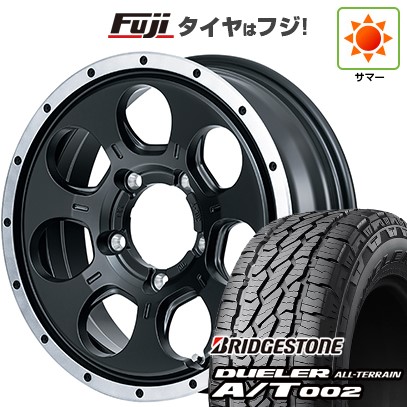 【新品】ジムニー 夏タイヤ ホイール4本セット 175/80R16 ブリヂストン デューラー A/T002 RBL MID ロードマックス WO-7 16インチ